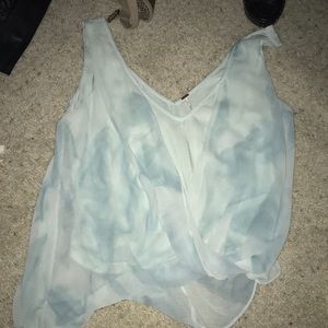 Asymmetrical Free People top